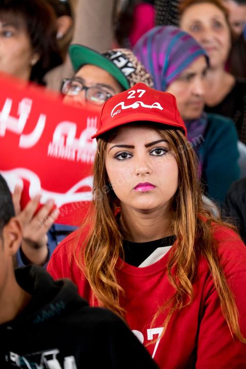 16 novembre 2014 : grand meeting politique du Front populaire, troisième force politique du pays, dans le cadre de la candidature de son président Hamma Hammami à la présidence de la république pour les élections du 23 novembre. Dans un long discours de plus d'une heure, Hammami, a assuré qu'il travaillera à l'installation d'une justice sociale et d'un équilibre entre les différentes régions du pays, avant de finir son meeting avec sa femme Radia Nasraoui, sa fille et tous ses amis et leaders du parti.