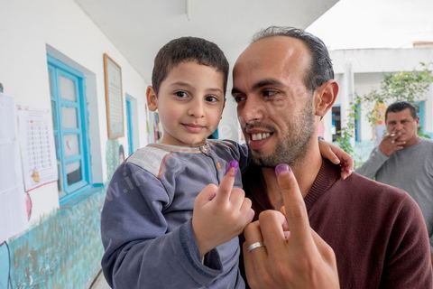 23 novembre 2014 :  Jour vote pour les élections présidentielles, les premières depuis la révolution de 2011.