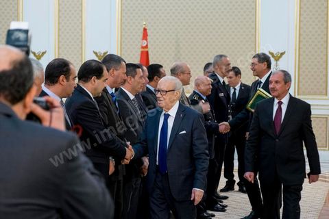 March 19, 2015: First extraordinary joint meeting of the Supreme Council for Internal Security and the Supreme Council of the Armed Forces, chaired by President Béji Caid Essebsi, the Prime Minister, and the Ministers of the Interior and Defense, at the Carthage Palace. “Tunisia is at war,” declared the President.