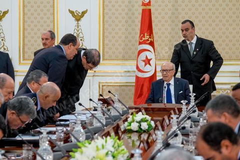 March 19, 2015: First extraordinary joint meeting of the Supreme Council for Internal Security and the Supreme Council of the Armed Forces, chaired by President Béji Caid Essebsi, the Prime Minister, and the Ministers of the Interior and Defense, at the Carthage Palace. “Tunisia is at war,” declared the President.