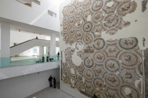 March 19, 2015: As part of a press conference, authorities granted the press access to the entrance hall of the Bardo Museum in Tunis, the site of the terrorist attack that claimed the lives of 19 Tunisian and foreign victims.