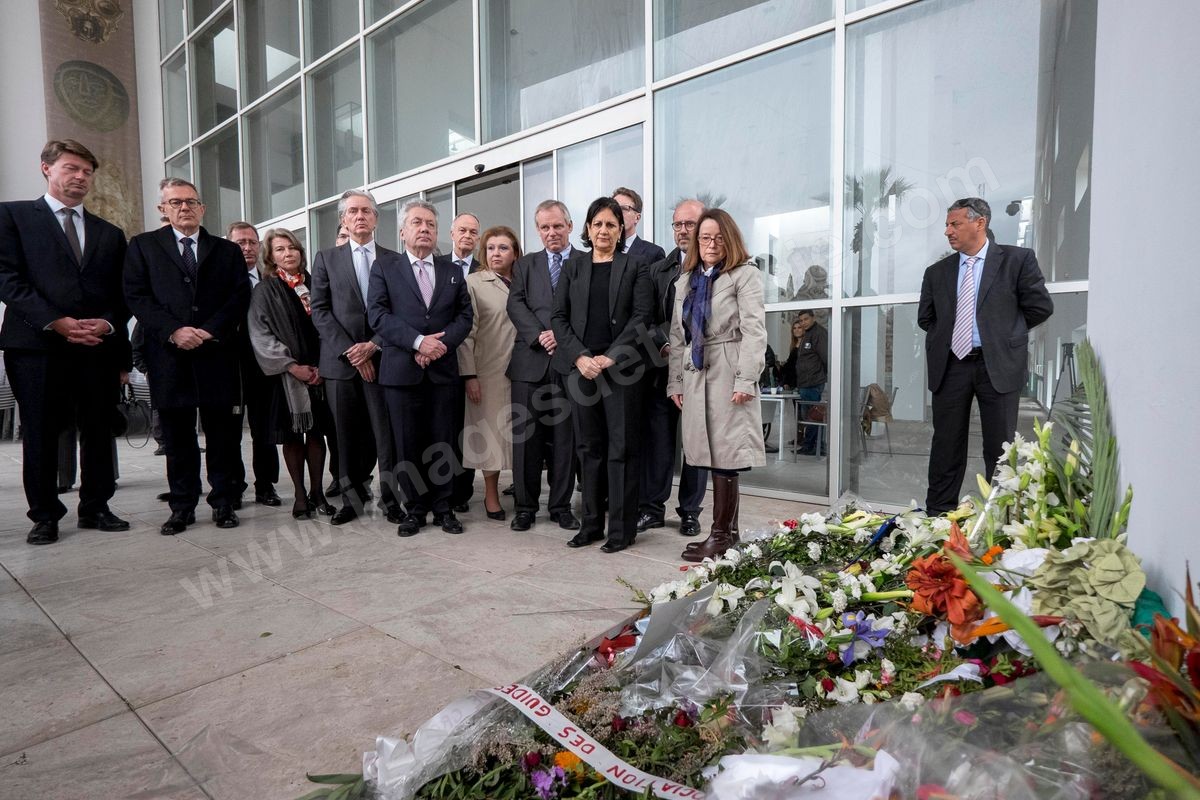 M31-200 visite ambassadeurs UE au musée du Bardo 26032015