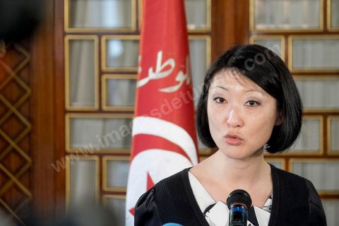 18 avril 2015 : Fleur Pelerin, Ministre de la Culture française, au palais présidentiel de Carthage, le président tunisien Béji Caïd Essebsi reçoit la délégation. Dans le cadre de la promotion de la Tunisie, la ministre française de la Culture Fleur Pelerin s'est rendue en Tunisie dans un voyage organisé par le ministère du tourisme avec une délégation de personnalités françaises et tunisiennes qui participent à la campagne de communication "La Tunisie, moi j'y vais".
