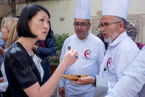 April 18, 2015: Fleur Pelerin Savored Tunisian Cuisine As part of efforts to promote Tunisia, French Minister of Culture Fleur Pelerin visited Tunisia on a trip organized by the Ministry of Tourism with a delegation of French and Tunisian dignitaries participating in the “Tunisia, I’m Going There” communications campaign.