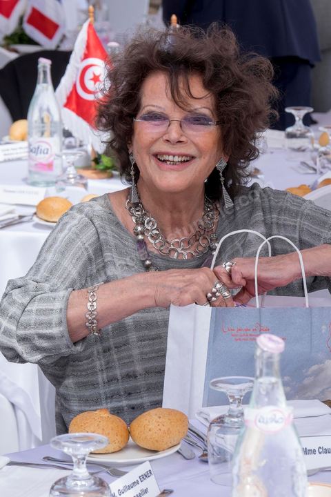 April 18, 2015: Claudia Cardinale. As part of efforts to promote Tunisia, French Minister of Culture Fleur Pelerin traveled to Tunisia on a trip organized by the Ministry of Tourism, accompanied by a delegation of French and Tunisian dignitaries participating in the “Tunisia: I’m Going There” communications campaign.