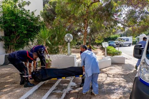 June 26, 2015: Doctors and firefighters remove the last bodies from the hotel’s indoor spa pool. Terrorist attack at a hotel in the Port El Kantaoui tourist area north of Sousse. A young Tunisian terrorist opened fire for nearly half an hour on tourists, from the hotel beach all the way to the reception area, leaving a preliminary death toll of 39 among tourists and Tunisian employees, before being shot dead by security forces. The Tunisian Ministry of Health states that among the injured are people of British, Belgian, German, and Norwegian nationalities, among others.