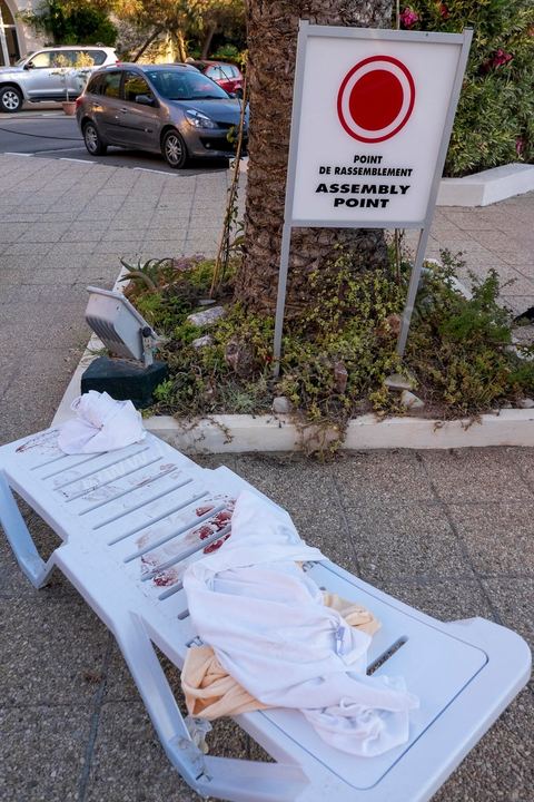June 26, 2015: The aftermath of a bloody attack. A terrorist attack at a hotel in the tourist area of Port El Kantaoui, north of Sousse. A young Tunisian terrorist opened fire for nearly half an hour on tourists, from the hotel’s beach all the way to the reception area, leaving a preliminary death toll of 39 among tourists and Tunisian employees, before being shot dead by law enforcement. The Tunisian Ministry of Health states that those injured include people of British, Belgian, German, and Norwegian nationalities, among others.