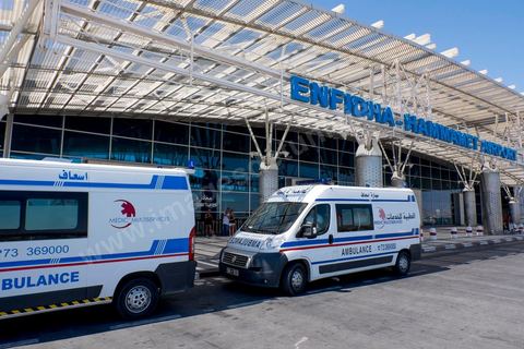 27 juin 2015 : A l'aéroport d'Enfidha les touristes affluent pour des départs anticipés suit à l'attaque terroriste. Au lendemain de l'attaque terroriste de Sousse qui a fait 39 morts dans un Hotel de la zone touristique de Port El Kantaoui.