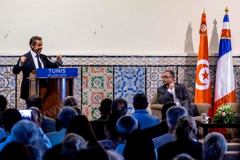 20 juillet 2015 : Rencontre politique entre le parti tunisien de Nidaa Tounes et le Parti Les Républicains. Visite de Nicolas Sarkozy en Tunisie à titre de Président du Pparti Les Républicains.