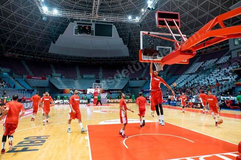23 août 2015 : dernier match de poule de la Tunisie contre le Nigéria lors de l'AfroBasket Tunisia 2015. Victoire de la Tunisie (70-59) et finie première de son groupe.