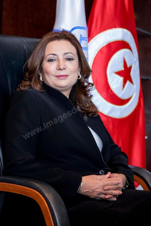 Wided Bouchamaoui, President of UTICA, the Tunisian employers’ union, and the only woman among the members of the Tunisian National Dialogue Quartet, which was awarded the 2015 Nobel Peace Prize on October 9, 2015. In her office a few hours after the Nobel Prize was announced.