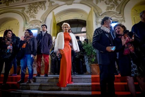 November 28, 2015: Closing ceremony of the JCC at the Tunis Municipal Theater in the heart of the capital, which had been devastated just a few days earlier by a suicide terrorist attack that killed 12 members of the presidential guard. The ceremony, which was moved up due to a curfew, served as a tribute to the culture that stood up to terror throughout the week and provided an opportunity to honor artists and filmmakers from the Arab-African world. 
