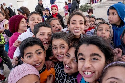 January 22, 2016, in front of the elementary school in the working-class neighborhood of Cité Ezzouhour in Kasserine.