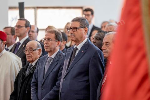 18 mars 2016 : Habib Essid, Premier ministre tunisien. Un an après l'attentat, la Tunisie organise un grand événement avec la commémoration de l'attentat du Bardo qui a fait 21 victimes étangères et une victime tunisienne. La cérémonie qui s'est déroulée dans le hall du musée avec la présence du premier ministre tunisien, Habib Essid, des ministres tunisiens mais aussi Jean-Marc Ayrault, Ministre des Affaires Etrangères français.