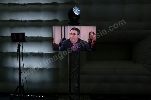 Auditions publiques de l'Instance Vérité Dignité, 18 novembre 2016. Ridha Barakati, frère de Nabil Barakati, militant communiste, mort sous la torture au commissariat de police de  Gaafour en mai 1987.