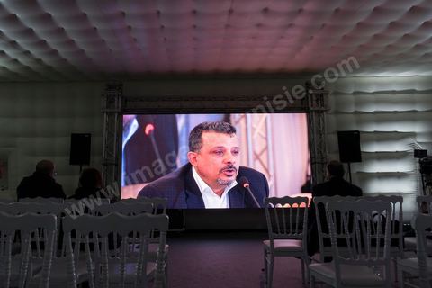 Public hearings of the Truth and Dignity Commission, November 18, 2016. The brother of Fayçal Baraket, who died under torture in October 1991.