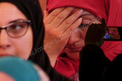 Public Hearings of the Truth and Dignity Commission, November 18, 2016. The audience’s emotional reaction.