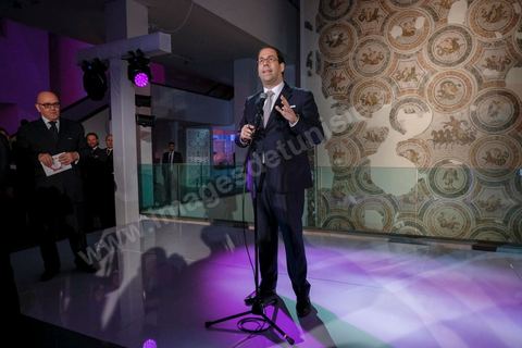 29 novembre 2016 : Discours de Youssef Chahed, Premier ministre, à la soirée au Musée du Bardo de la conférence Tunisia 2020