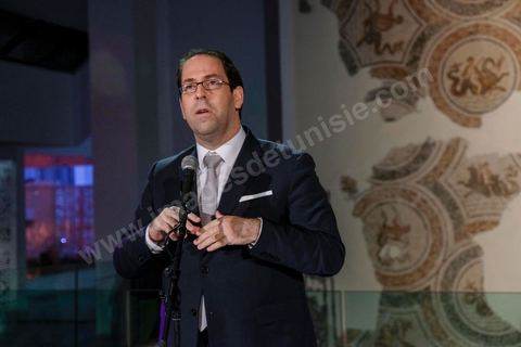 29 novembre 2016 : Discours de Youssef Chahed, Premier ministre, à la soirée au Musée du Bardo de la conférence Tunisia 2020