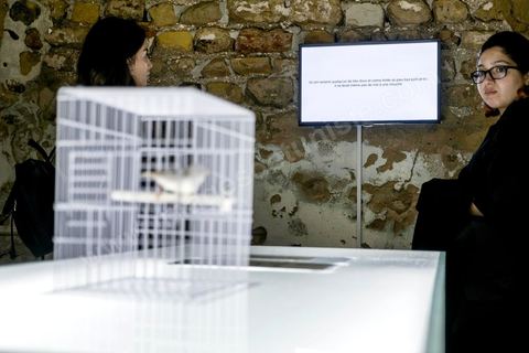 October 4, 2017: Dream City, Tunis Medina. Exhibition by Malek Gnaoui
titled “0904”: on a vacant lot, nothing remains of the prison that loomed over the heart of Tunis for decades.The artist explores the memory of the place through the recollections of former inmates of the infamous Tunisian “April 9” prison, thereby reconstructing an archive based on the subjectivity of images, stories, and feelings, drawing on the memories of those who frequented the place, who were incarcerated primarily for criminal offenses.
Using memory as a gateway to the prison, he highlights the impact of incarceration on human beings and all the social problems it generates.