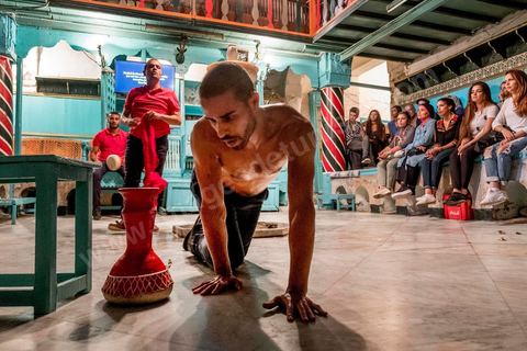 October 4, 2017: Dream City in the medina of Tunis. A dance performance by Rochdi Belgasmi in a traditional hammam. 
“Arous Oueslat”: From sexuality to dance, it’s almost just one step. And from dance to debauchery, it’s just two steps. Or three. In the space between the two, Rochdi Belgasmi’s work continually revisits the gray areas of their shared memory. It is through Selim, the son of a prostitute from the late 18th century, that Rochdi Belgasmi explores here the masculine body and its repressed sexuality. The character of Selim appears on stage, in this hammam, to bear witness but also to manipulate. These are the laws—his laws—of hospitality. Between the attraction of one and the rejection of the other, the performance holds up an invisible mirror to the sociality of the prostituted body and its masculine fantasies within Arab-Muslim society, as well as to the body of the city and its imaginaries, its erogenous zones, and its visceral connections.