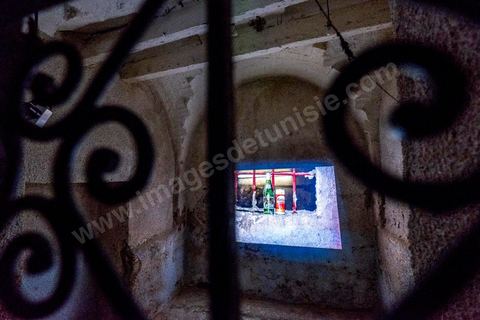 October 4, 2017: Dream City in the Medina of Tunis. Exhibition and installation by visual artist Héla Ammar titled “A contre-jour” (Backlit): in photography, backlighting occurs when light strikes the subject from the side opposite the direction in which the viewer is looking; the subject’s features then fade into the background, giving way to its surroundings.It is through this factual illumination that the story shared today by a large portion of our youth begins. This semi-darkness, where the subject fades into the background in favor of the violence and precariousness of their environment, must nevertheless give way to another light—the light that each of these young people carries within themselves as individuals.