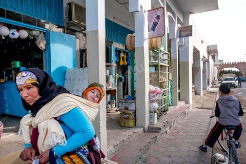 30 novembre 2017 : au centre ville de Bir Ali, ville agricole à 60 km à l'ouest de Sfax