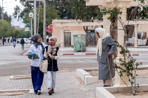 10 novembre 2017 : au centre ville de Oueslatia