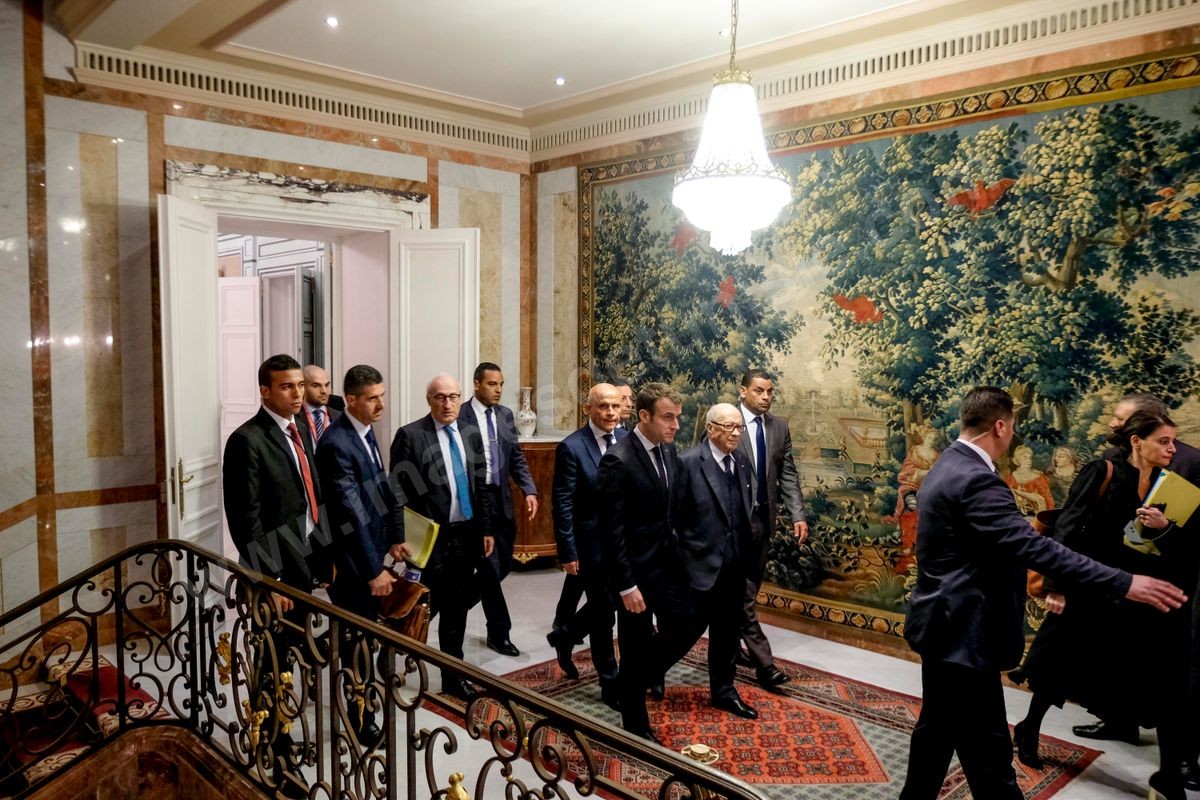M37-400 visite Macron Tunisie 31012018