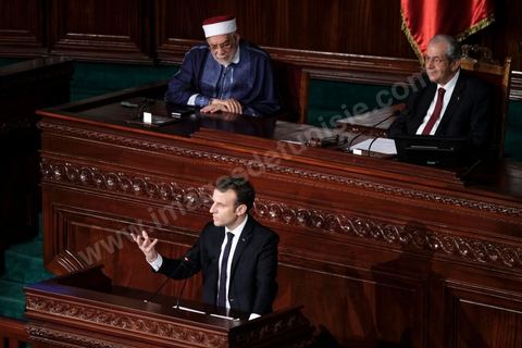 February 1, 2018: Speech by Emmanuel Macron before members of the ARP (Assembly of People’s Representatives) at the Bardo in Tunisia. After emphasizing that Tunisia’s challenges are primarily economic, the French president stated that “painful reforms are necessary for Tunisia to become a truly attractive destination.”From 2016 to 2020, France’s aid for Tunisia’s economic recovery totaled 1.2 billion euros, with an additional 500 million euros allocated for 2020–2022. “If you fail, we fail” was the phrase Macron repeated throughout his 24-hour state visit.