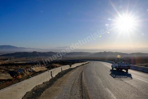 Sur la route entre Gafsa et Moularès
