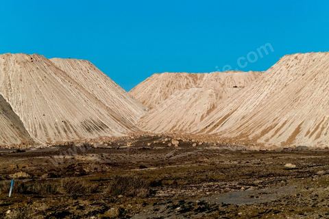 au coeur des carrières d'extractions de phosphate 