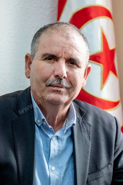14 janvier 2019 : 8ème anniversaire de la révolution, place Med Ali au siège historique de l'UGTT, Noureddine Taboubi, secrétaire général fait au balcon de son bureau son discours à près d'un millier de syndicalistes. Suivi ensuite de l'interview dans son bureau.