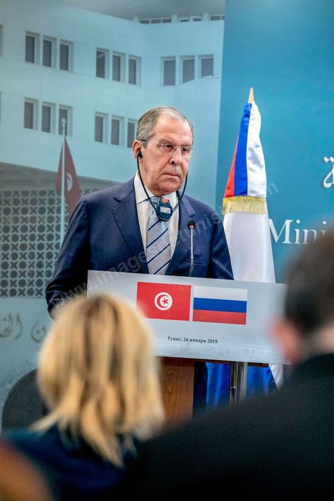 26 janvier 2019 : Au terme de sa visite en Tunisie, le ministre des Affaires étrangères russe Serguei Lavrov a annoncé, lors d'une conférnece de presse au Minsitère des Affaires Etrangères tunisien, la prochaine signature d’un accord de coopération économique et technico-scientifique avec notre pays. Son homologue tunisien a précisé que cet accord interviendra  dans le courant du premier semestre de cette année.
