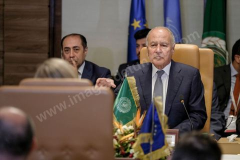 30 mars 2019 : Federica Mogherini à la réunion du quartet sur la Libye Tunis pour le sommet de la Ligue Arabe. En présence de Federica Mogherini, HRV/VP de l’UE, Moussa Faki, président commission Union Africaine, Antonio Guterres, secrétaire général ONU et Ahmed Aboul Gheit, secrétaire Général de la ligue arabe.