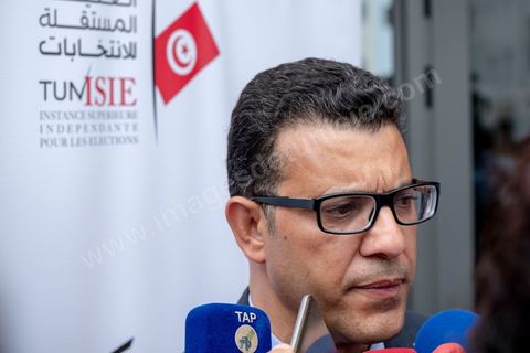 2 aout 2019 dépots de candidatures pour  les présidentielles anticipées en Tunisie du 15 septembre au Bureau de l'ISIE,  à Tunis. Parmi les premiers, Mongi Rahoui, député et candidat pour le Front Populaire