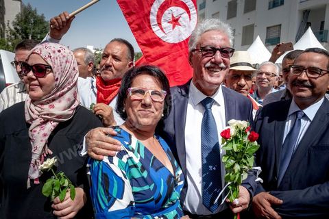 7 aout 2019 : dépot de candidature pour les élections présidentielles de Hamma Hammami