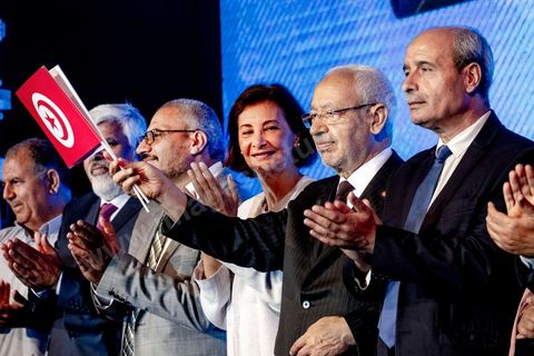30 août 2019 : Présentation des têtes de liste aux légilsatives avec Rached Ghannouchi comme candidat vedette sur Tunis. au palais des congrès de Tunis, le parti Ennahdha organise sa grande conférence de présentations des candidats et programmes pour les élections législatives et présidentielles de cette fin d'année 2019. Présentation du programme électoral, présentation des têtes de listes législatives, et, à leur tête le Rached Ghannouchi, qui se présente comme député sur Tunis, et,  pésentation du  premier candidat à la présidentielle pour le parti, Abdlefattah