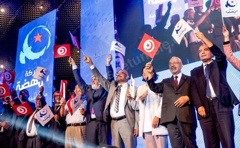 30 août 2019 : Présentation des têtes de liste aux légilsatives avec Rached Ghannouchi comme candidat vedette sur Tunis. au palais des congrès de Tunis, le parti Ennahdha organise sa grande conférence de présentations des candidats et programmes pour les élections législatives et présidentielles de cette fin d'année 2019. Présentation du programme électoral, présentation des têtes de listes législatives, et, à leur tête le Rached Ghannouchi, qui se présente comme député sur Tunis, et,  pésentation du  premier candidat à la présidentielle pour le parti, Abdlefattah