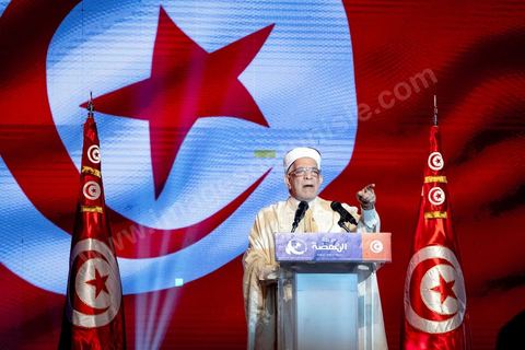 30 août 2019 : Discours de Abdlefattah Mourou, premier candidat d'Ennahda aux présidentielles. Au palais des congrès de Tunis, le parti Ennahdha organise sa grande conférence de présentations des candidats et programmes pour les élections législatives et présidentielles de cette fin d'année 2019. Présentation du programme électoral, présentation des têtes de listes législatives, et, à leur tête le Rached Ghannouchi, qui se présente comme député sur Tunis, et,  pésentation du  premier candidat à la présidentielle pour le parti, Abdlefattah