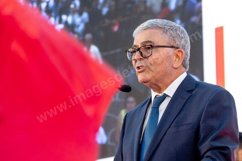 September 7, 2019: In Monastir, on the esplanade in front of Habib Bourguiba’s mausoleum, Abdelkarim Zbidi, a last-minute candidate who describes himself as independent, held his first public rally as part of his presidential campaign. After visiting Bourguiba’s grave, Zbidi addressed a crowd of 3,000 people with a 15-minute speech. 