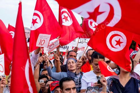 September 7, 2019: In Monastir, on the esplanade in front of Habib Bourguiba’s mausoleum, Abdelkarim Zbidi, a last-minute candidate who describes himself as independent, held his first public rally as part of his presidential campaign. After visiting Bourguiba’s grave, Zbidi addressed a crowd of 3,000 people with a 15-minute speech. 