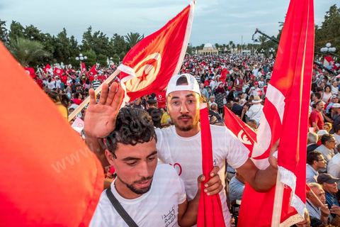 September 7, 2019: In Monastir, on the esplanade in front of Habib Bourguiba’s mausoleum, Abdelkarim Zbidi, a last-minute candidate who describes himself as independent, held his first public rally as part of his presidential campaign. After visiting Bourguiba’s grave, Zbidi addressed a crowd of 3,000 people with a 15-minute speech. 
