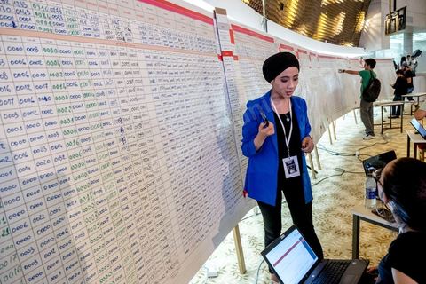 September 17, 2019: At the press center of the ISIE (Independent High Authority for Elections), ISIE President Nabil Baffoun announced the complete preliminary results of the first round of the presidential election held on September 15. Kais Saied, an independent candidate, finished first with 18.8%, followed by Nabil Karoui, a candidate currently in prison, with 15.5%. both of whom have qualified for the second round, pending any potential appeals to invalidate the results and the official and final announcement of the results, expected within the next three weeks at the latest. 