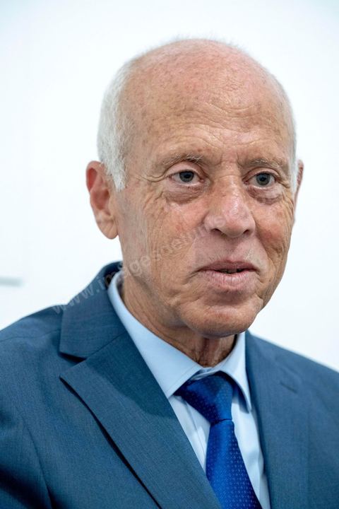 September 18: Profile of Kais Saïed, a presidential candidate who won the first round with 18.4% of the vote; he will face imprisoned candidate Nabil Karoui in the presidential runoff sometime in October. Kais Saïed, a law professor and an unconventional, independent candidate, is a conservative. Since his victory, he has received support not only from the Islamists of Ennahdha but also from losing candidates such as Abbou and Marzouki. Here he is in his campaign office in downtown Tunis. 