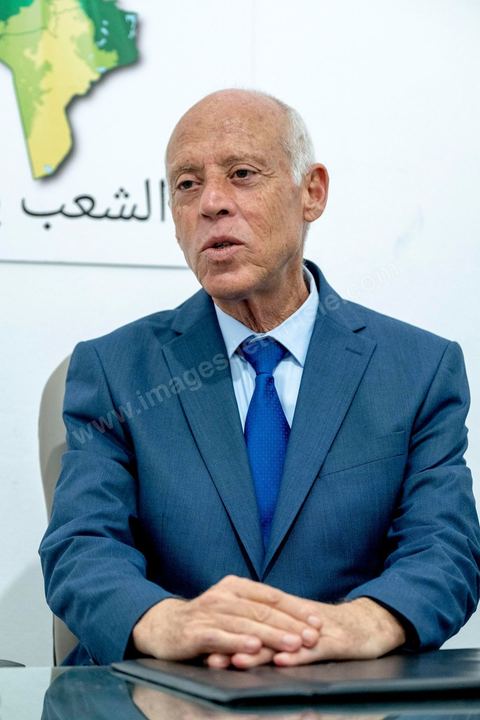 September 18: Profile of Kais Saïed, a presidential candidate who won the first round with 18.4% of the vote; he will face imprisoned candidate Nabil Karoui in the presidential runoff sometime in October. Kais Saïed, a law professor and an unconventional, independent candidate, is a conservative. Since his victory, he has received support not only from the Islamists of Ennahdha but also from losing candidates such as Abbou and Marzouki. Here he is in his campaign office in downtown Tunis. 