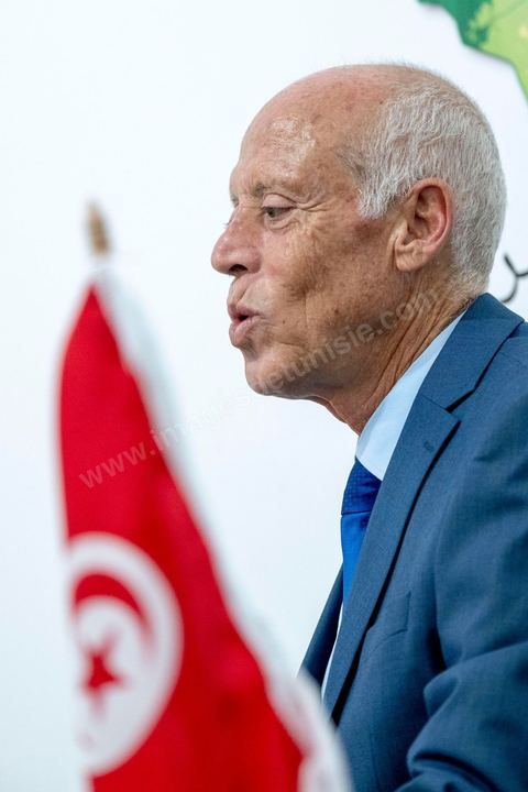 September 18: Profile of Kais Saïed, a presidential candidate who won the first round with 18.4% of the vote; he will face imprisoned candidate Nabil Karoui in the presidential runoff sometime in October. Kais Saïed, a law professor and an unconventional, independent candidate, is a conservative. Since his victory, he has received support not only from the Islamists of Ennahdha but also from losing candidates such as Abbou and Marzouki. Here he is in his campaign office in downtown Tunis. 