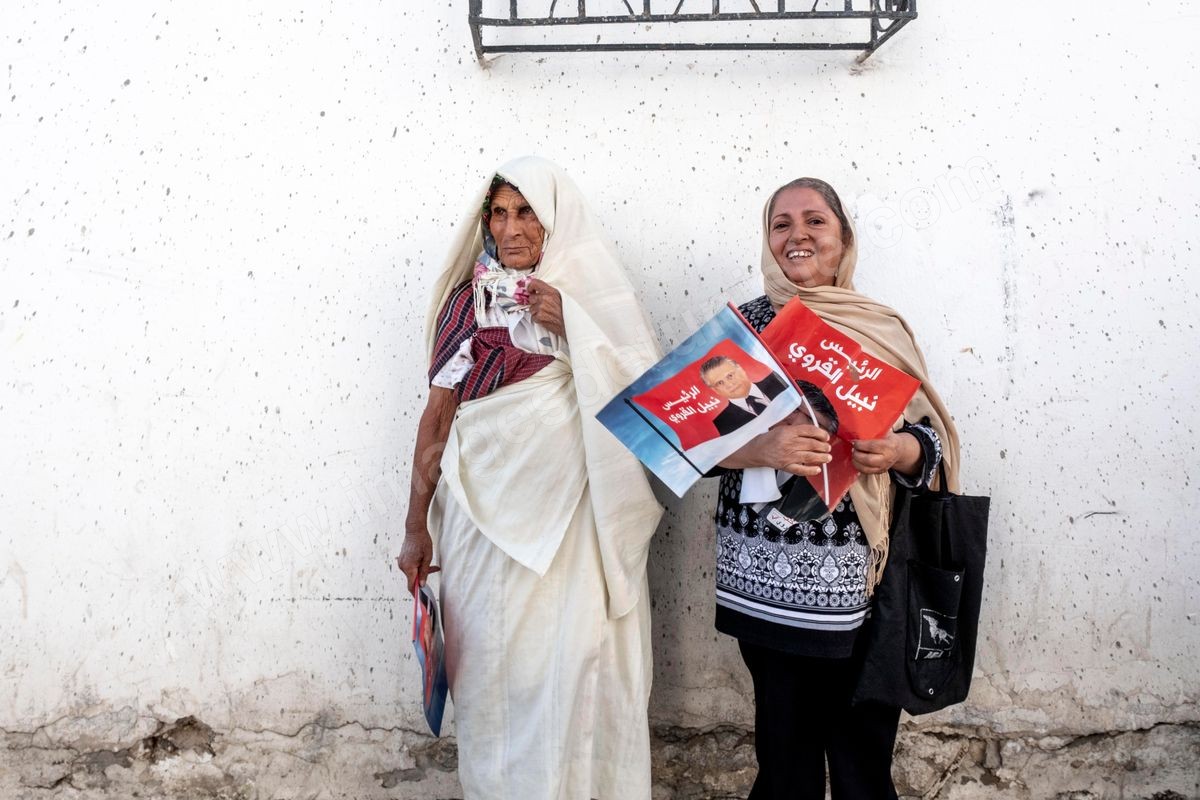 M60-100 campagne Nabil Karoui à Radès 11102019