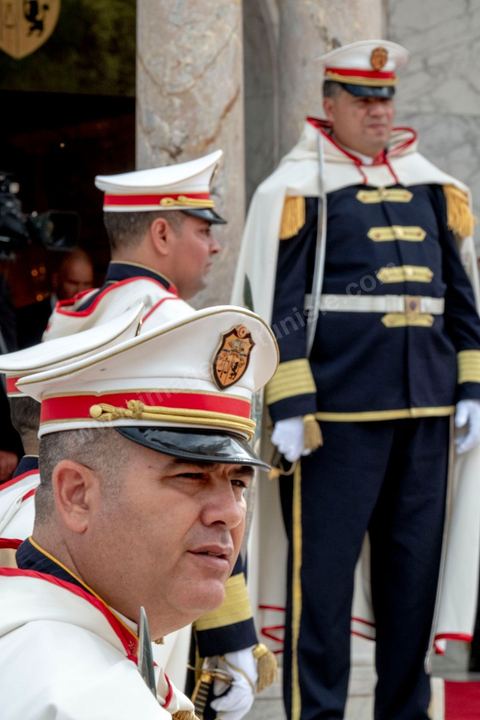 23 octobre 2019 : au palais de Carthage le président de la république par interim, suit eà la mort de Beji Caid Essebsi, Mohammed Ennaceur reçoit le nouveau président élu Kais Saied pour la passation de pouvoirs. Kais Saied ensuite saluera le drapeau et les forces de sécurité au rythme de l'hymne national dans la cour du palais pour ensuite entrer au palis et prendre ses fonctions de Président de la République. 