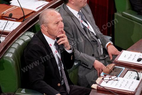 13 novembre 2019 : Ridha Charffeddine, député de Qalb Tounes. L’Assemblée des Représentants du Peuple a tenu ce mercredi sa première séance plénière de la nouvelle législature suite aux élections du 6 octobre sous la présidence du doyen des députés Rached Ghannouchi, président du parti Ennahdha et candidat à la présidence de l'ARP. Après des premiers échanges houleux, notamment de la députée Abir Moussi, les députés ont élu avec 123 voix sur 217 Rached Ghannouchi nouveau Président de l'ARP grâce au soutien de dernière minute du parti de Nabil Karoui, Qalb Tounes, malgré une campagne anti Ennahdha. Samira Chaouchi, députée du parti Qalb Tounes est ensuite élue vice présidente de l'ARP.